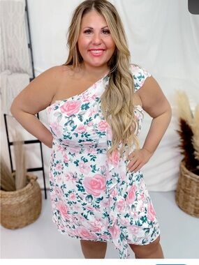 Plus size 2X Easter spring dress